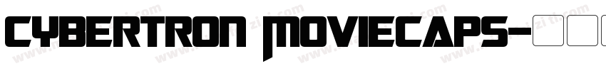 Cybertron Moviecaps字体转换